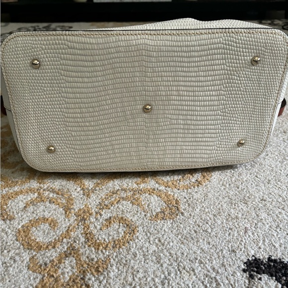 Dooney and Bourke City Lafayette Large Embossed Barlow Satchel - Picture 3 of 5